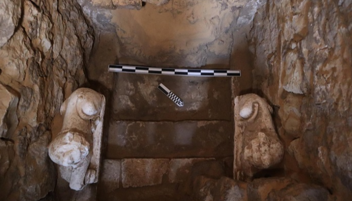 المقبرة الرومانية المكتشفة بمنطقة سقارة
