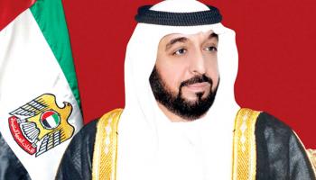 الشيخ خليفة بن زايد آل نهيان رئيس دولة الإمارات