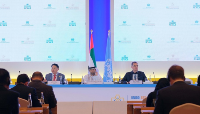 جانب من أعمال مؤتمر منظمة اليونيدو