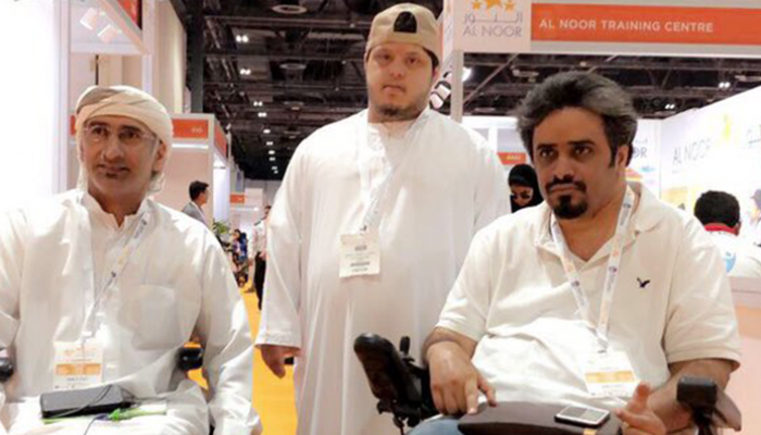 مجموعة من ذوي الهمم
