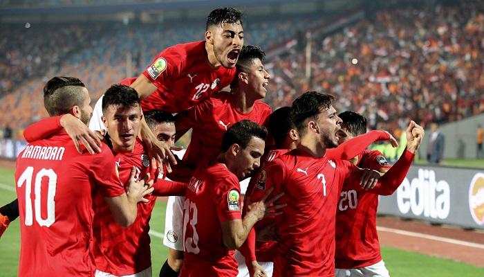لاعبو منتخب مصر