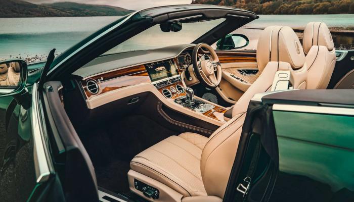 طراز Continental GT Convertible Tweed Roof