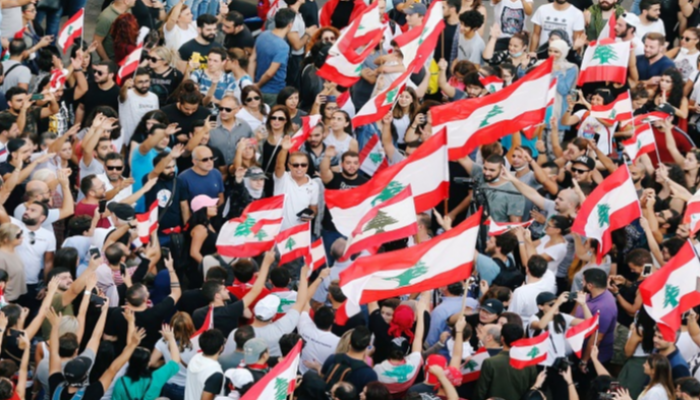 جانب من الاحتجاجات في لبنان - أرشيفية