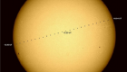صورة من الإمارات ترصد عبور كوكب عطارد أمام قرص الشمس