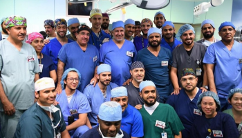 أعضاء الفريق الطبي