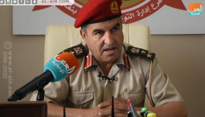 العميد خالد المحجوب مدير إدارة التوجيه المعنوي بالجيش الليبي