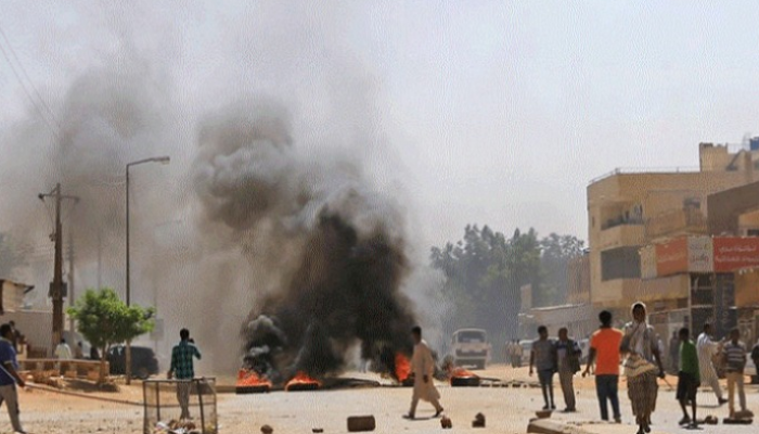 جانب من آثار الاشتباكات القبلية في بورتسودان- أرشيفية