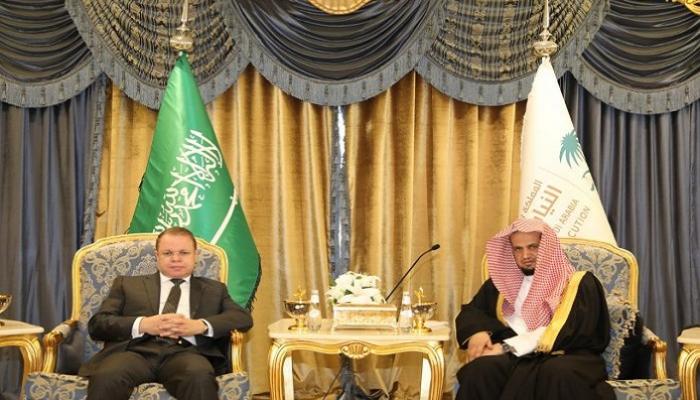 لقاء بين سعود بن عبدالله المعجب وحمادة الصاوي