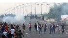 مقتل متظاهر وإصابة العشرات باشتباكات مع الأمن العراقي