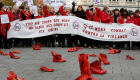العنف ضد المرأة.. احتجاجات بـ"الأحذية الحمراء" لوقف القتل