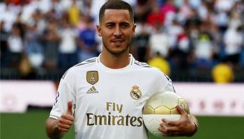 هازارد لاعب ريال مدريد 
