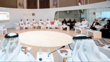جانب من اجتماعات حكومة الإمارات 