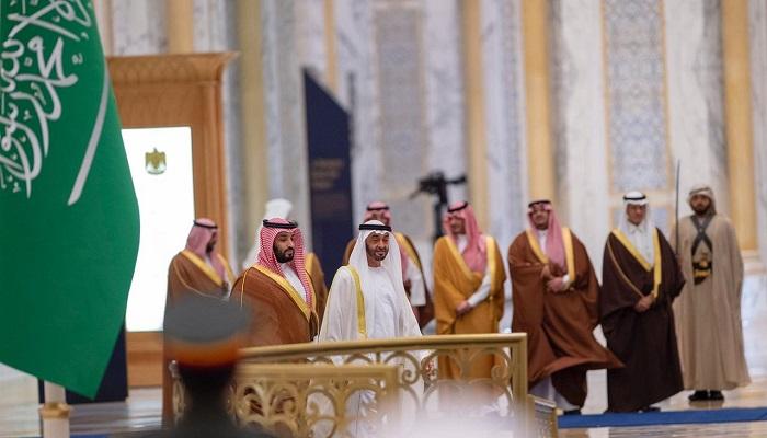 الشيخ محمد بن زايد آل نهيان يستقبل الأمير محمد بن سلمان بن عبدالعزيز