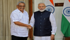 رئيس سريلانكا يؤكد عزمه تعزيز علاقته بالهند في أول زيارة بعد تنصيبه