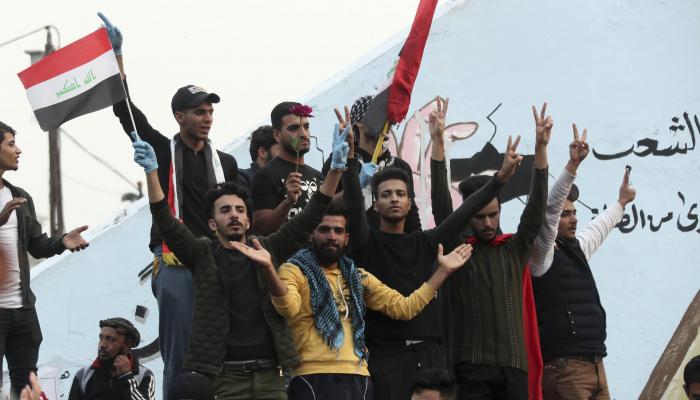 الاحتجاجات في العراق ترفض التدخل الإيراني - أرشيفية