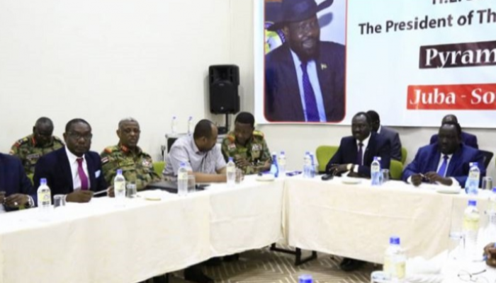 جانب من المفاوضات بين حكومة السودان والحركة الشعبية بجوبا - أرشيفية