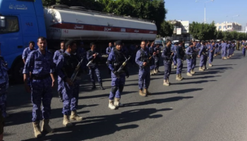 عناصر حوثية في شوارع صنعاء