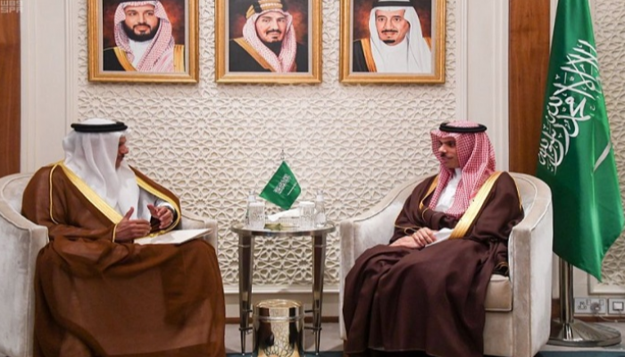 وزير الخارجية السعودي والأمين العام لمجلس التعاون لدول الخليج العربية