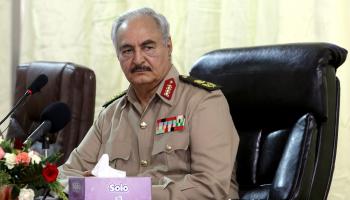 القائد العام للجيش الوطني الليبي المشير خليفة حفتر