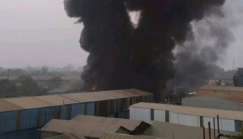 حريق بمصنع في بنجلاديش
