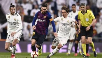 كلاسيكو برشلونة وريال مدريد