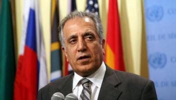 زلماي خليل زاد المبعوث الأمريكي الخاص لأفغانستان