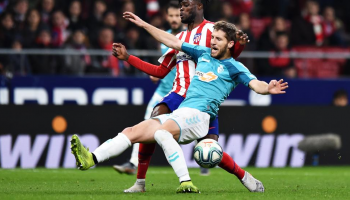 من مباراة أتلتيكو مدريد وأوساسونا