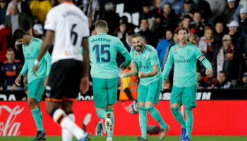 ريال مدريد تعادل مع فالنسيا