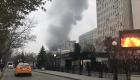 Ankara'da korkutan yangın 