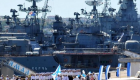 مناورات بحرية روسية سورية في المتوسط بالذخيرة الحية