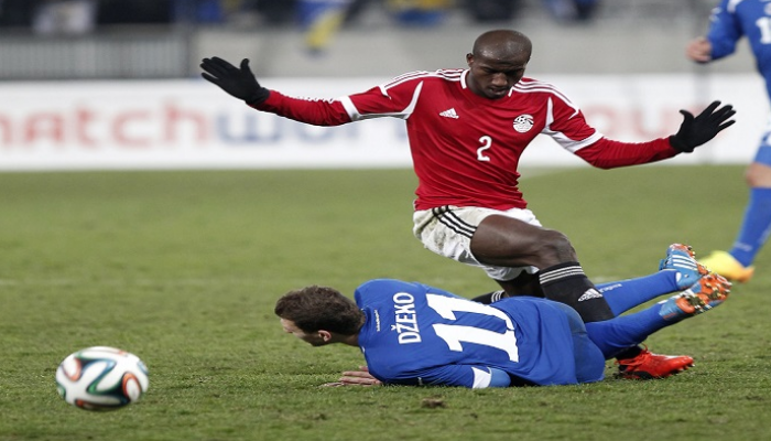 علي غزال لاعب وسط منتخب مصر