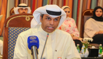 خالد الفاضل وزير النفط والكهرباء والماء الكويتي