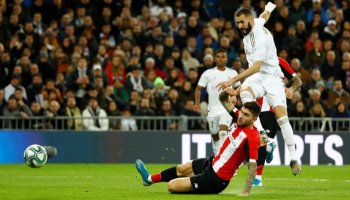 من مباراة ريال مدريد وأتلتيك بلباو