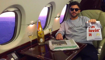 نشرت الصور على حساب Rich Kids of the Internet 