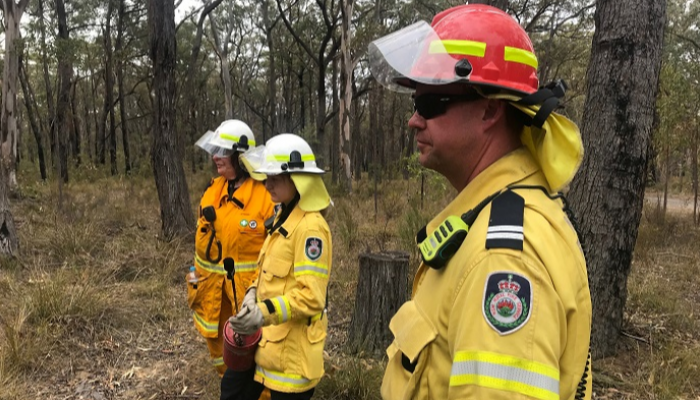 رجال الإطفاء في أستراليا