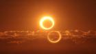 Emirats: La Lune entourée par un anneau de feu vue depuis certains pays arabes