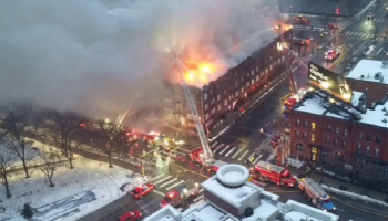 حريق في مبنى سكني بمدينة منيابوليس