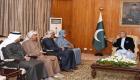 الرئيس الباكستاني ورئيس الوزراء يستقبلان وزير التسامح الإماراتي