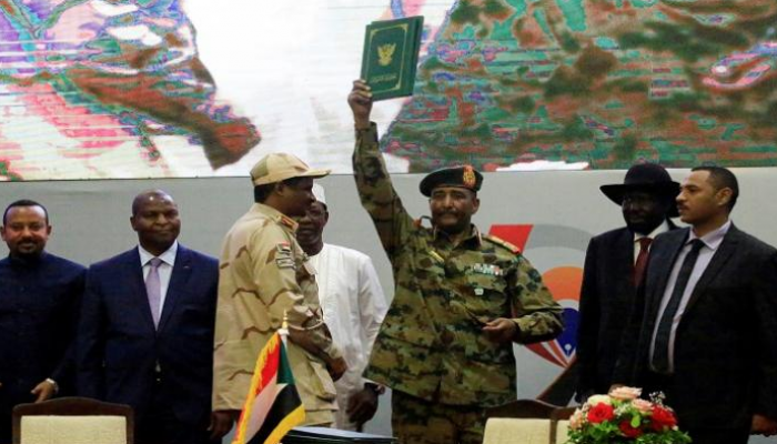 توقيع الاتفاق التاريخي بالسودان