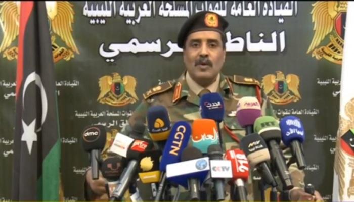 المتحدث باسم الجيش الوطني الليبي اللواء أحمد المسماري