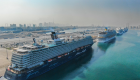 دبي تستقبل 6 سفن سياحية عالمية في يوم واحد