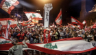 اللبنانيون يحيون "ثورة رأس السنة" وسط بيروت