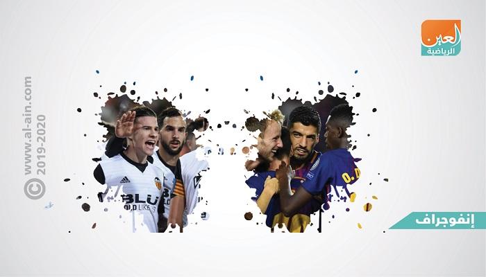برشلونة وفالنسيا