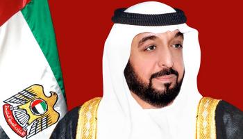 الشيخ خليفة بن زايد آل نهيان رئيس دولة الإمارات