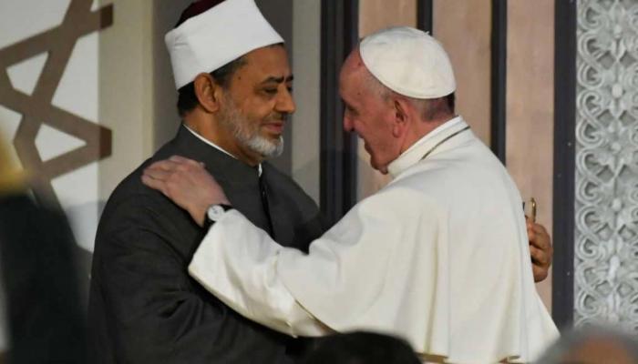 شيخ الأزهر والبابا فرنسيس