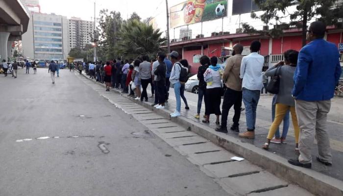 الصفوف علامة مميزة في مدن إثيوبيا