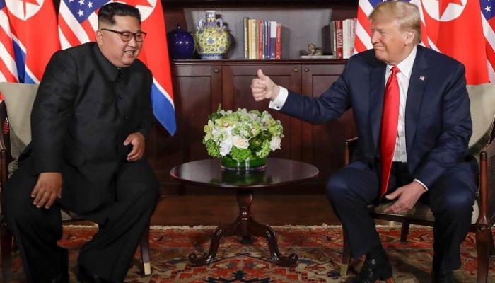 قمة ترامب وكيم الماضية في سنغافورة - أرشيفية