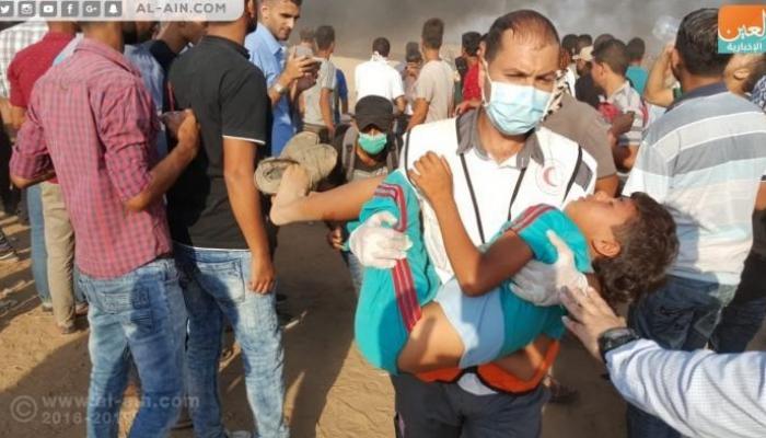 فلسطينيون في مسيرة العودة - أرشيفية