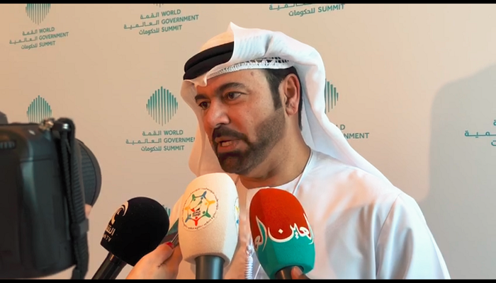 محمد بن عبدالله القرقاوي وزير شؤون مجلس الوزراء والمستقبل بالإمارات