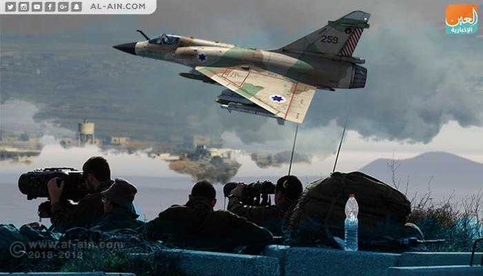 إسرائيل تواصل قصف مناطق داخل الأراضي السورية